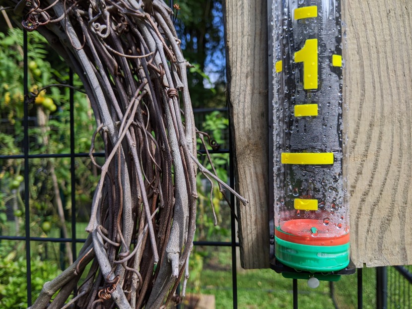 rain gauge - the ezread is just that, though the wide spacing doesn&#039;t give you...