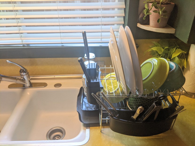 dish rack - the premiumracks scored highest in the sturdiness metric as it held...