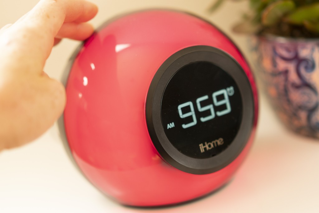 clock radio - the ihome has many features in addition to its color-changing cabinet.