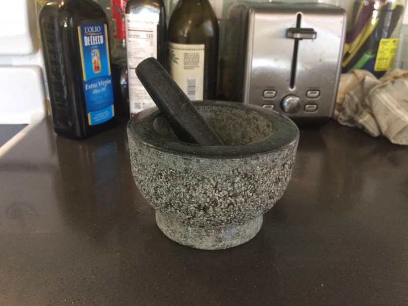 the hicoup unpolished granite set has lovely attention to detail.