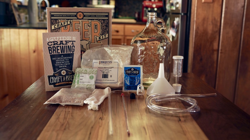 home brewing kit - we prefer the craft-a-brew kit for small-batch brewing at a friendly...