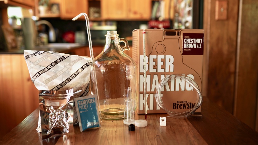 home brewing kit - very similar to our top value recommendation, this single-gallon kit...