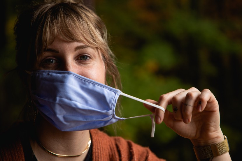 face mask - we found that cotton masks, like this one from perry ellis, breathe...