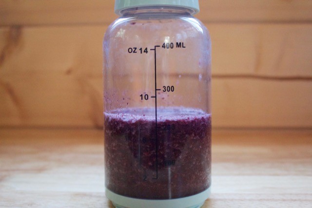 portable blender - the fill lines on the plastic bottle of the popbabies blender are...