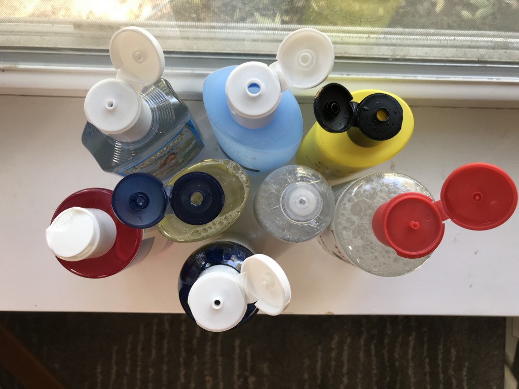 facial toner - each toner has a surprisingly different pour, with some harder to...