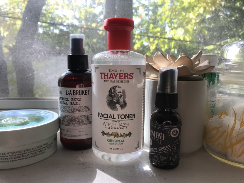facial toner - thayers looks good on just about any shelf.