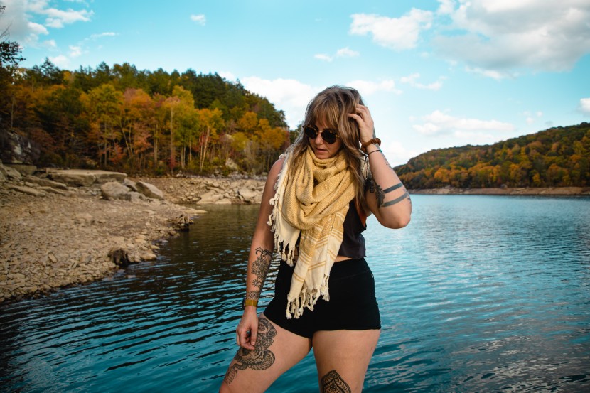 turkish towels - not many towels can complete an outfit, but this one sure does the...