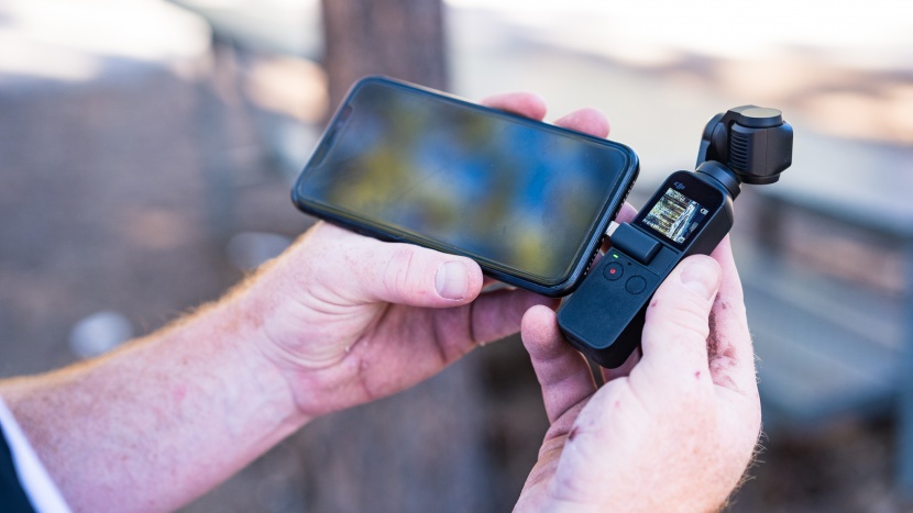 smartphone gimbal - the dji pocket (previously tested) and pocket 2 both attach to a...