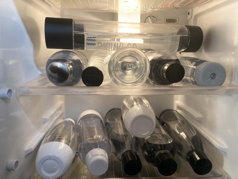 soda maker - starting with cold water is essential to good carbonation.