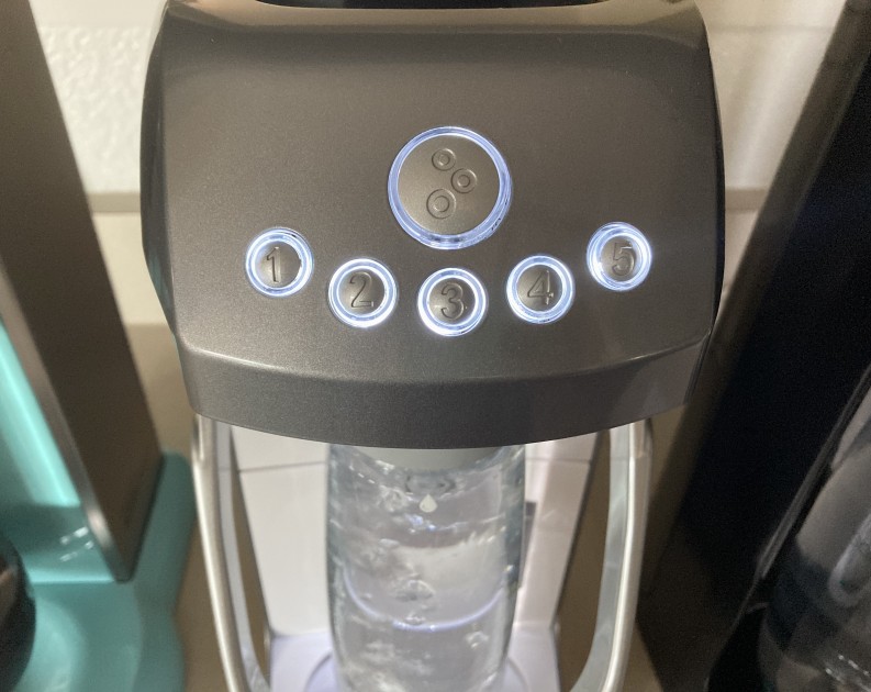 soda maker - easy to modify carbonation levels with sparkle beverage system.