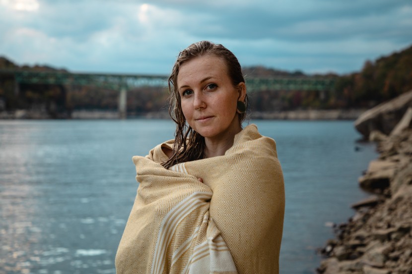 wrap up in the thick demmex for warmth.