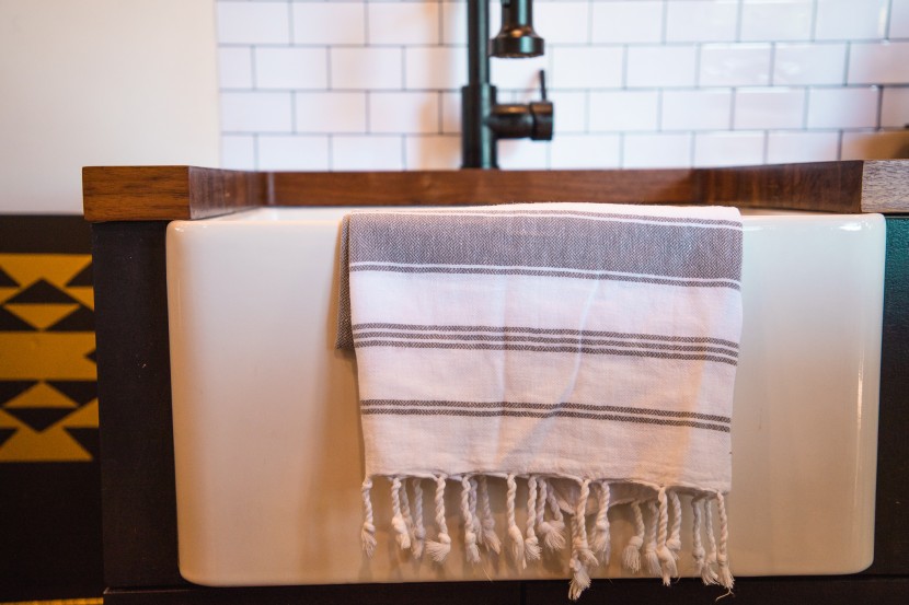 turkish towels - a gorgeous addition to any kitchen or bathroom.