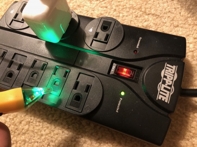 surge protector - the tripp lite&#039;s sliding safety covers proved extremely effective...