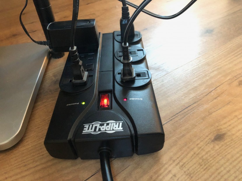 surge protector - some companies, like tripp-lite and belkin, offer insurance for any...