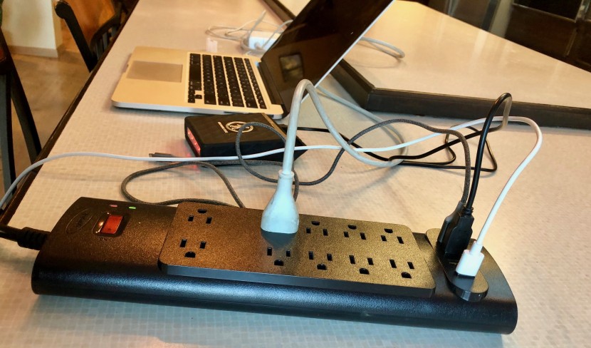 surge protector - while the classic lightning strike or other catastrophic power surge...