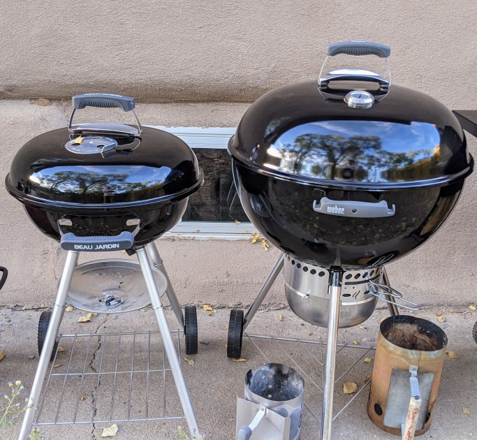 charcoal grill - for grills in practically the same class, the beau jardin 18&quot; is...