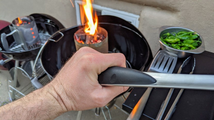 grill tools - the ergonomic grips on the tools in the alpha grillers set makes...