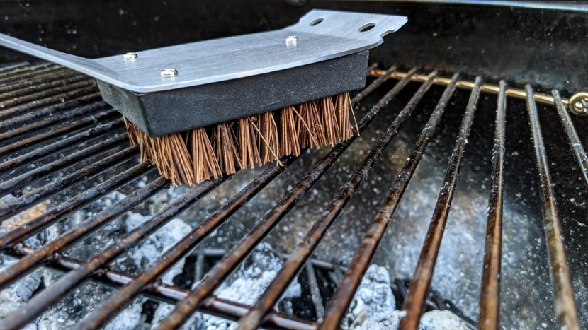 grill tools - we wanted to believe that the bamboo bristles of the cleaning brush...