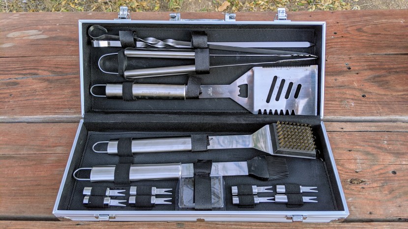 grill tools - the home-complete set has everything you need and nothing more...