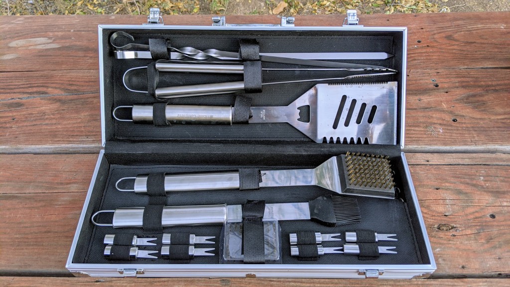 Alpha Grillers Grill Set Heavy Duty BBQ Accessories - BBQ Gifts Tool S