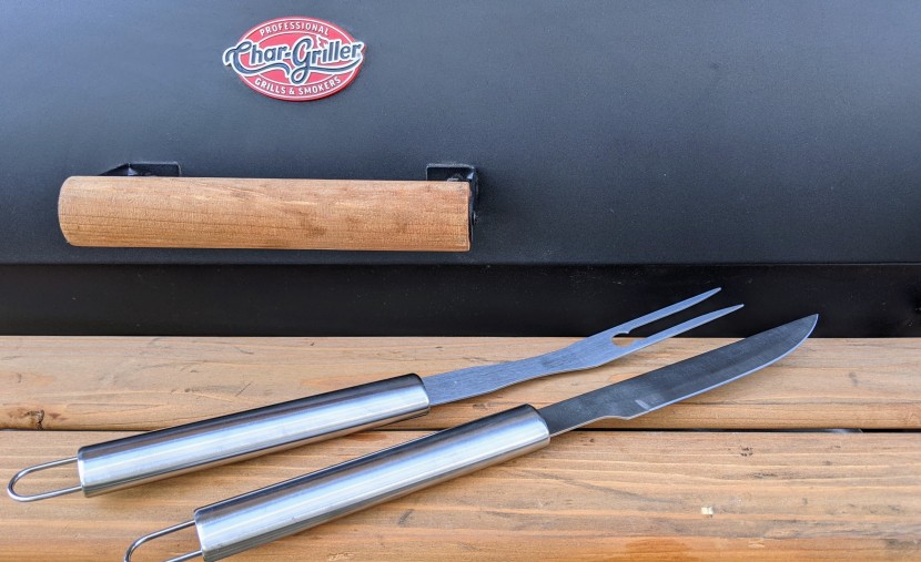 grill tools - there is nothing wrong with a full stainless steel tool, it is just...