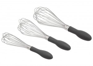 Commercial grade Stainless steel Whisk Egg Beater Wisk Manual Balloon Wire  Whisk