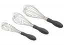 Thumbnail photo of Amazon Basics Stainless Steel 3-Piece Wire Whisk Set