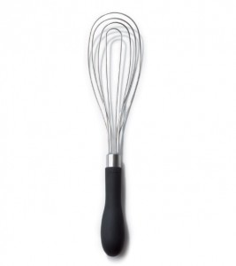 AllTopBargains 4 Pk Silicone Coated Whisk Cooking Utensil Egg Beater Non Scratch Sturdy Blender