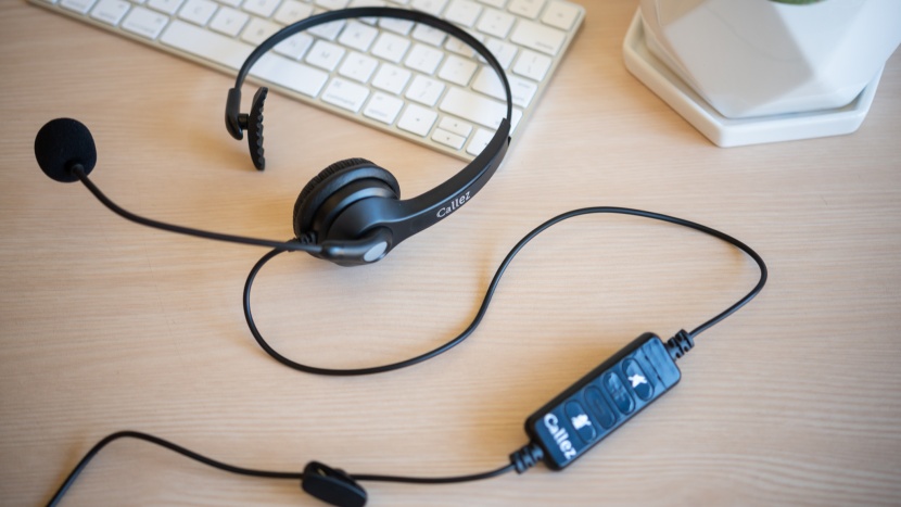 computer headset - the callez usb headset is light, easy to use, and sounds great.