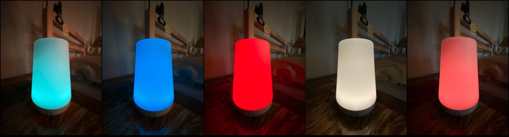 sleep sound machine - the hatch rest offers many different nightlight options.