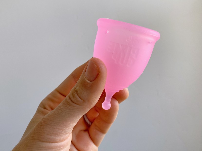 menstrual cup - the pixie&#039;s unique bulb-tipped stem made for easy removal.