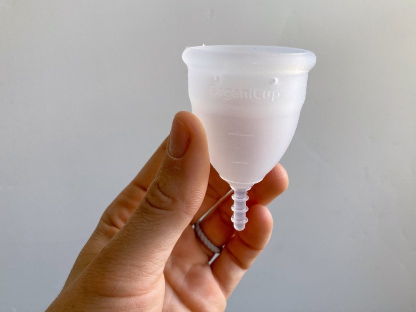 menstrual cup - the organicup is a pretty perfect cup with a flexible, textured...
