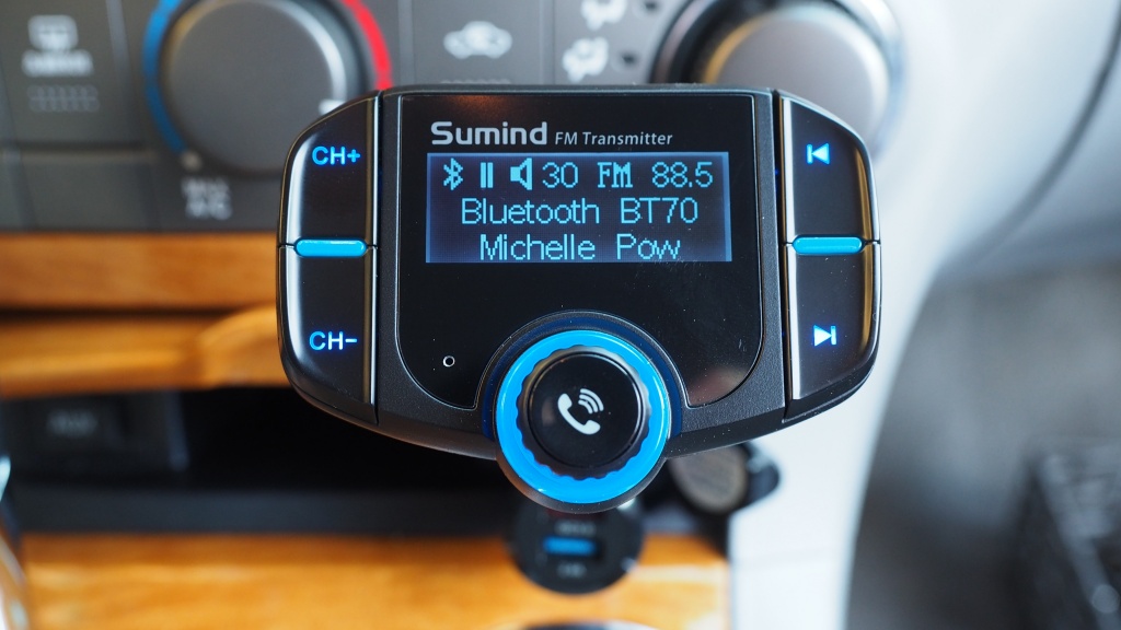 Fm Bypass Modulator Wired With Bluetooth Input Music - Car Monitors -  AliExpress