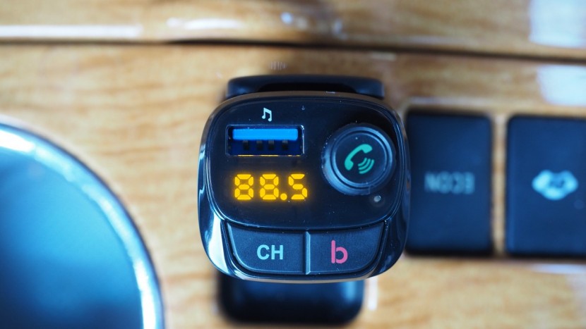 fm transmitter - this little unit pretty much has every feature one could want --...