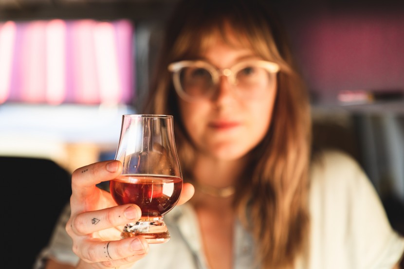 whiskey glass - the simple and classic glencairn frames the whiskey nicely with its...