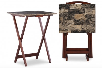 Lead photo for Faux Marble Set of 4