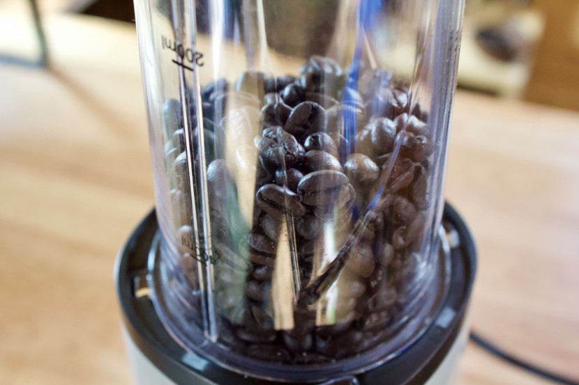 bullet blender - we blended an assortment of ingredients, including coffee, testing...