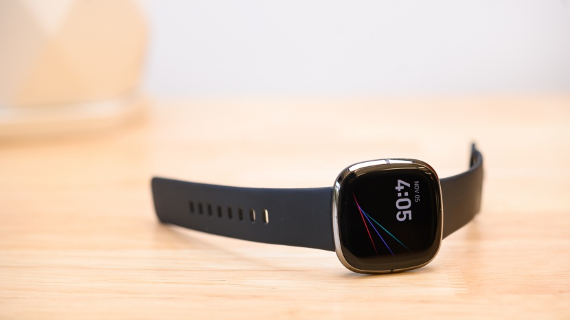 fitbit sense - the sense has a set of high-end fitness features that set it apart...