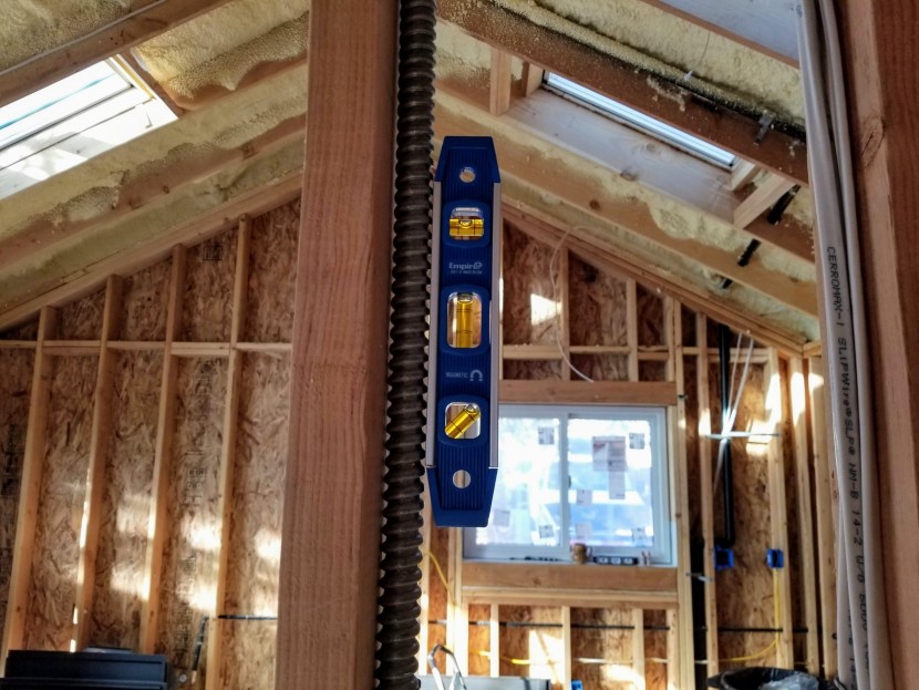 torpedo level - our testers did not prefer the darker yellow fluid with the empire...