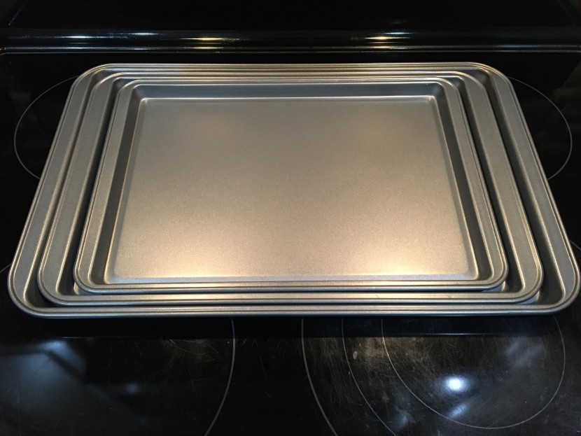 baking sheet - this set includes three pans, so you can choose the best size for...