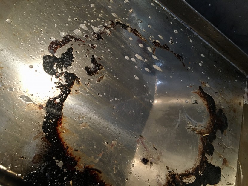 baking sheet - sometimes foods burned onto our pans which gave us a great...