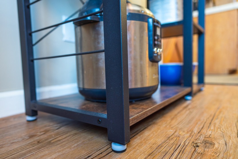 bakers rack - details like quality feet caught our testers' attention.