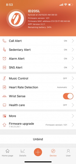 the app is decently easy to use.