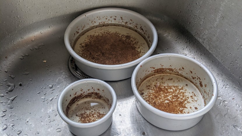 no cooking task is complete without the subsequent washing...