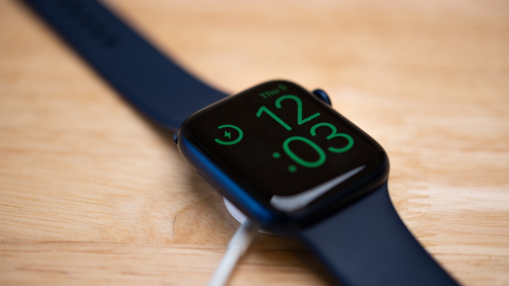 apple watch series 6 - the charger attaches to the apple watch fairly securely but is still...
