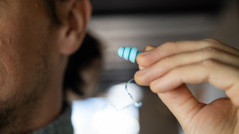 earplugs - the anbows are fairly comfortable considering that they are 100%...