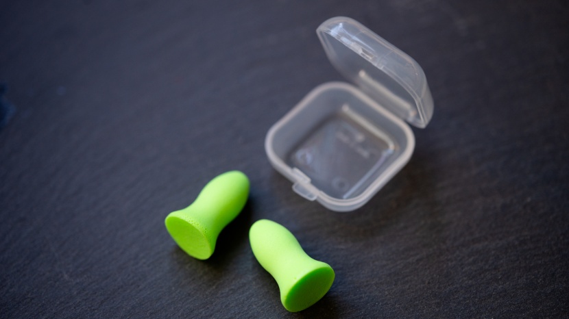 earplugs - we found the flents quiet contours to be exceptionally comfortable.