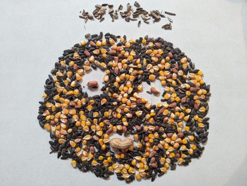 a few in-shell peanuts make the critter crunch mix extra fun. a cup...