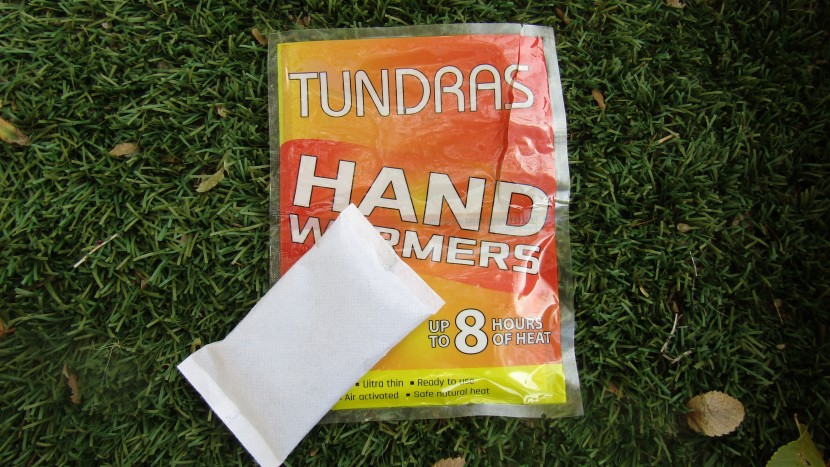 hand warmers - the tundras hot hand stays warm for 10 hours, which makes them great...
