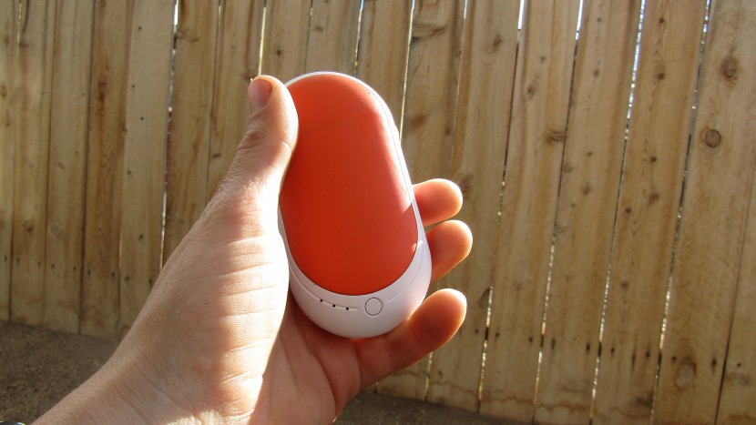 hand warmers - the ocoopa is a convenient size that easily fits in your hand.